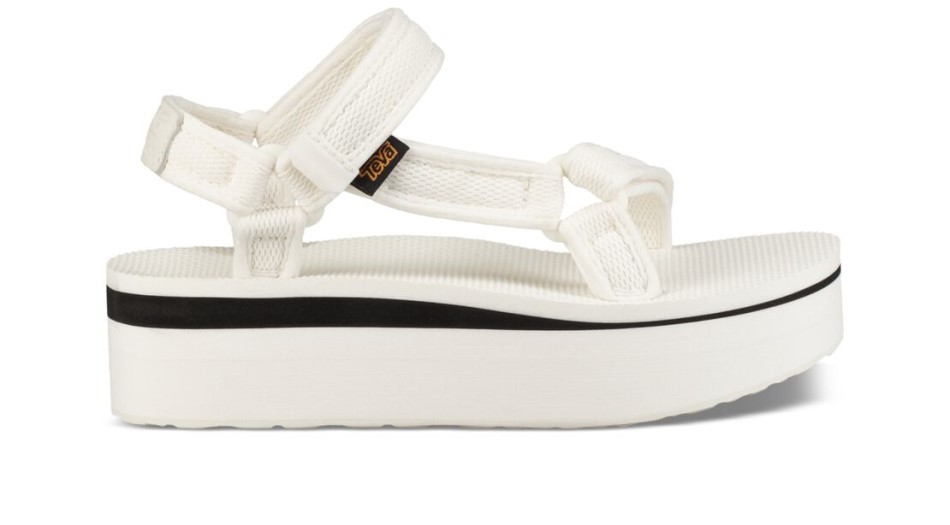Teva Flatform Univerzális Hálós Nyomat Fényes Fehér