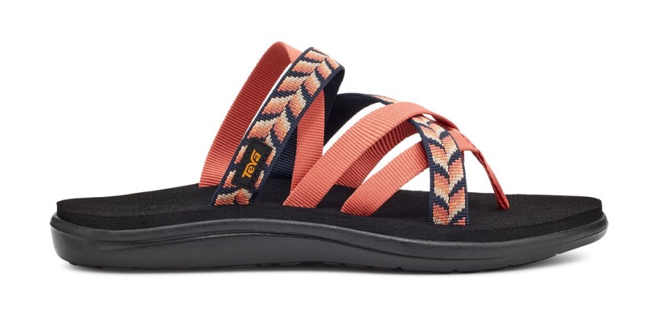 Teva Retro Geometrikus Narancssárga Voya Zillesa